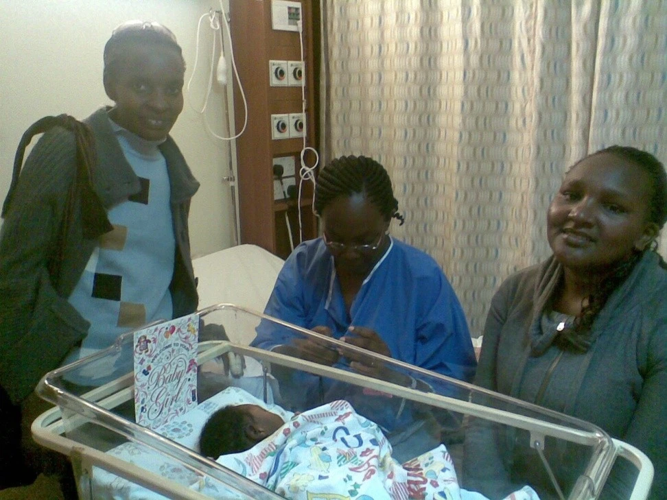 Visiting a family